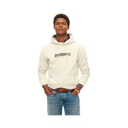 Sweat Superdry Venue Homme Beige
