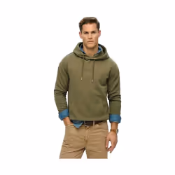 Sweatshirt Utility Coton Vert
