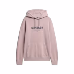 Sweatshirt Utility Coton Rose