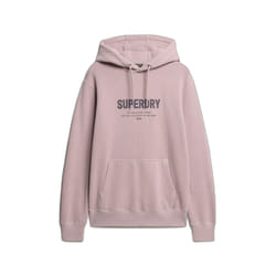 Sweatshirt Utility Coton Rose