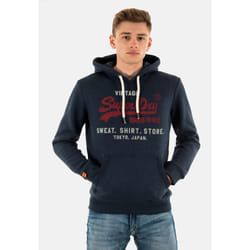 Sweatshirt Vl Heritage Relaxed Coton Bleu