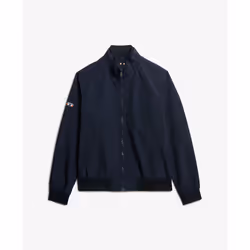 Veste Harrington Polyester Bleu