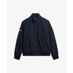 Veste Harrington Polyester Bleu