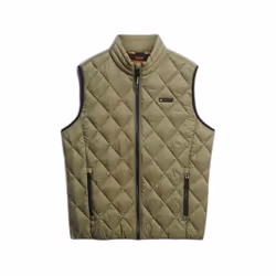 Gilet Diamond Quilt Fuji Lite Nylon Vert