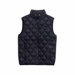 Gilet Diamond Quilt Fuji Lite Nylon Bleu