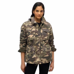Veste militaire femme Superdry M65 Fantaisie
