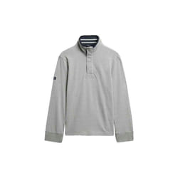 Sweatshirt Classics Henley Coton Gris