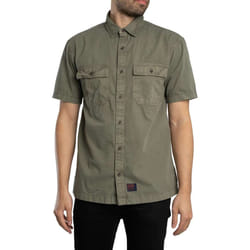Chemise Military Coton Vert