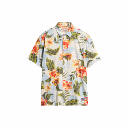 Chemise Hawaiian Coton Multicolore