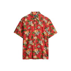 Chemise Hawaiian Modal Rouge