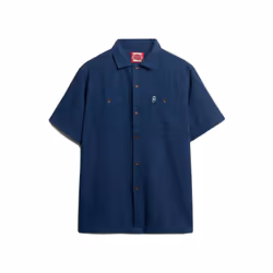Chemise Superdry Merchant Homme Bleu