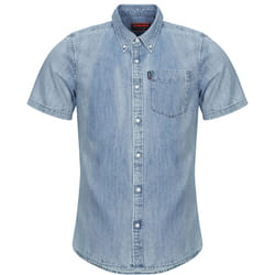 Chemise Essential Coton Bleu