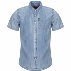 Chemise Essential Coton Bleu