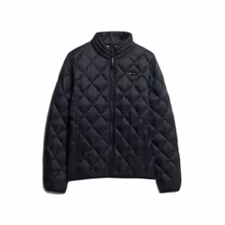 Veste Diamond Quilt Fuji Lite Nylon Noir