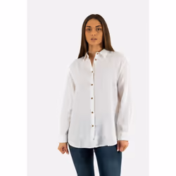 Chemise Casual Boyfriend Lin Blanc