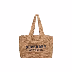 Sacs à main Superdry tote Raffia City Femme Marron