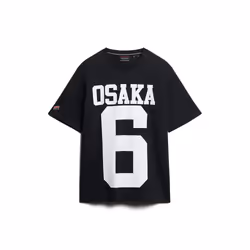 T-Shirt Osaka Loose Coton Noir