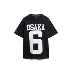 T-Shirt Osaka Loose Coton Noir