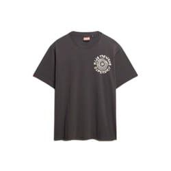 T-Shirt Narrative Loose Coton Noir