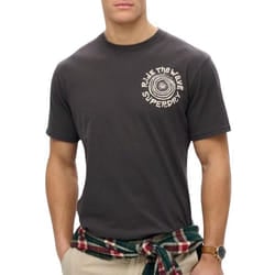 T-Shirt Narrative Loose Coton Noir