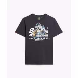 T-Shirt Vl Tokyo Relaxed Coton Noir