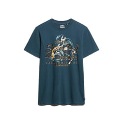 T-Shirt Vl Tokyo Relaxed Coton Bleu