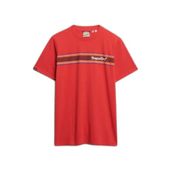T-shirt décontracté à rayures avec logo Superdry Venue