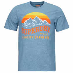 T-Shirt Cl Great Outdoors Relaxed Coton Bleu
