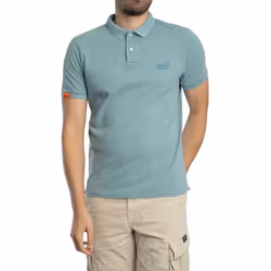 Polo Vint Destroy Coton Bleu