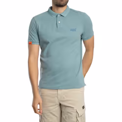 Polo Vint Destroy Coton Bleu