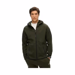 Sweatshirt Tech Coton Vert