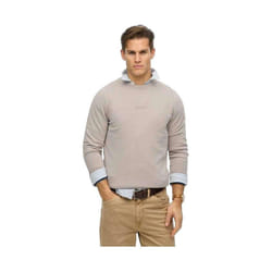 Sweatshirt Micro Coton Beige - 3XL