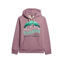 Sweatshirt Cl Great Outdoors Relaxed Coton Rose