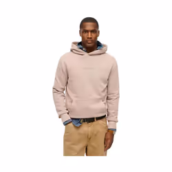 Sweat Superdry Micro Logo Homme Beige