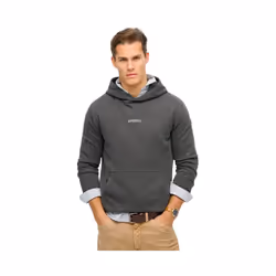 Sweat Superdry Micro Logo Homme Noir