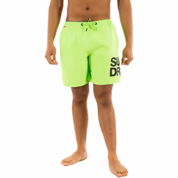 Maillot de bain Superdry Neon Homme Vert