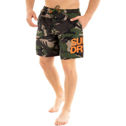 Maillot De Bain Sportswear 17´´ Synthétique Vert