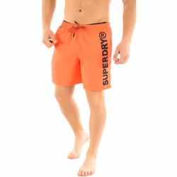 Maillot de bain Superdry Graphic Homme Orange