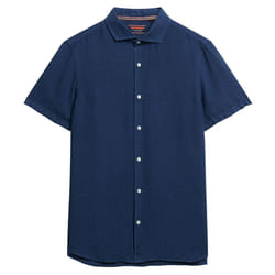 Chemise Vacation Lin Bleu