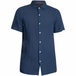 Chemise Vacation Lin Bleu