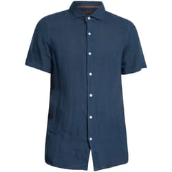 Chemise Vacation Lin Bleu
