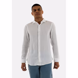 Chemise Vacation Lin Blanc