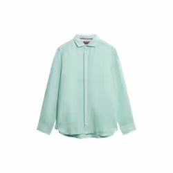 Chemise Vacation Lin Vert