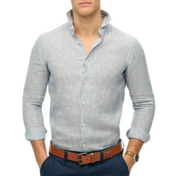 Chemise Vacation Lin Gris
