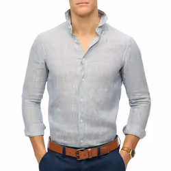 Chemise Vacation Lin Gris