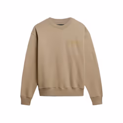 Sweat Superdry Varsity Loose Femme Beige