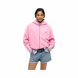 Sweatshirt Essential Gd Coton Rose