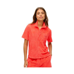 Chemise Superdry Country Club Femme Orange - M