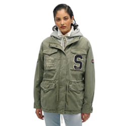 Veste Emb Military Coton Vert