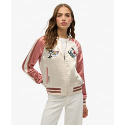 Blouson Suikajan Embroidered Polyester Blanc